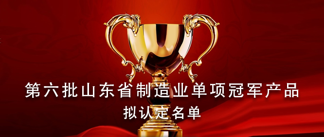 捷報(bào)頻傳！青島義龍入選第六批山東省制造業(yè)單項(xiàng)冠軍產(chǎn)品擬認(rèn)定名單